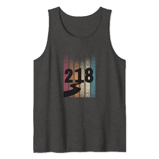 218 Area Code Retro Minnesota Duluth Tank Tops