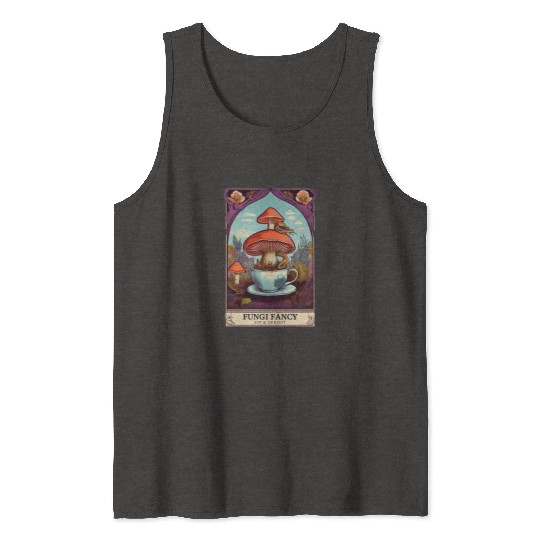 Fungi Fancy Tarot Tank Tops