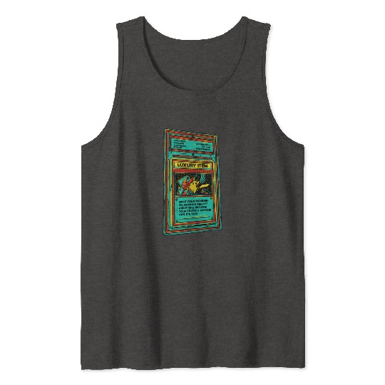 Poke Item Card Tank Tops