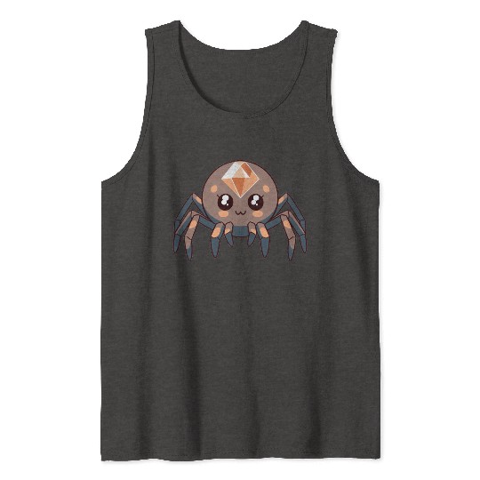 Topaz Spider Tank Tops
