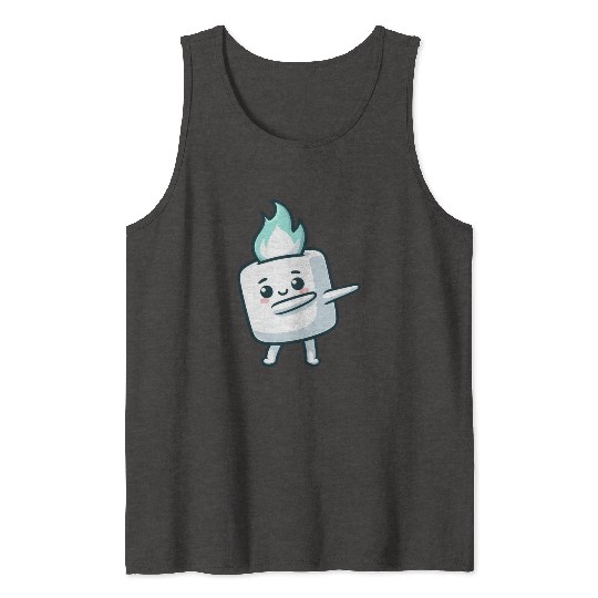 Sweet Marshmallow Sugar Comic Tank Tops