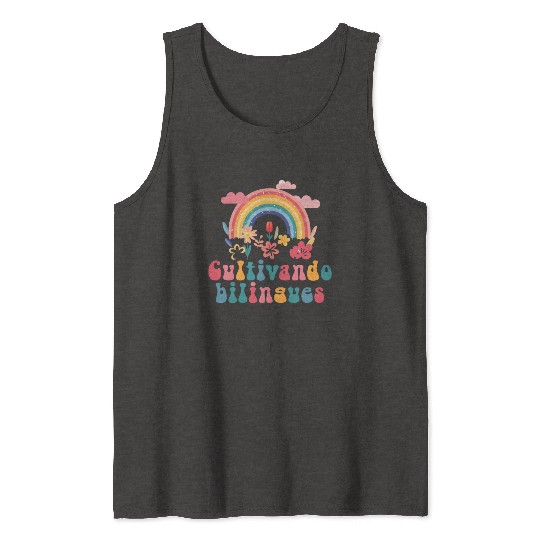 Cultivando Bilingües Spanish Teacher Tank Tops