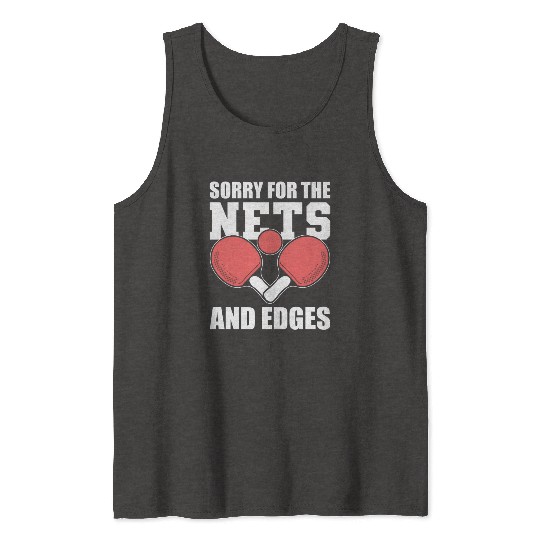 Table Tennis Ping Pong Table Tennis Athlete Tank Tops