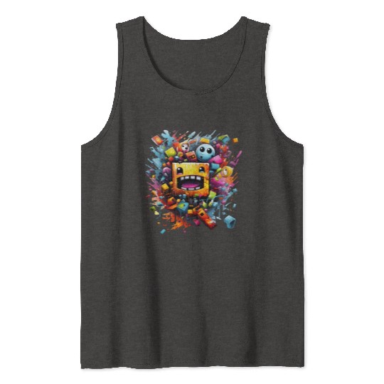 geometry dash Tank Tops
