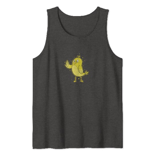 Canary waving Tank Tops