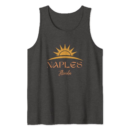 Sunrise Over Naples Florida Tank Tops