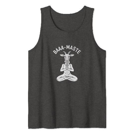 Baaa-Maste Embrace Your Inner Goat Yoga Tank Tops