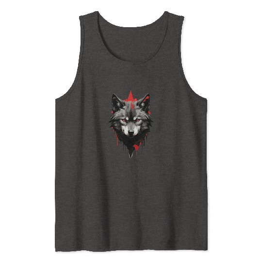 Three Wolf Moon Tank Tops