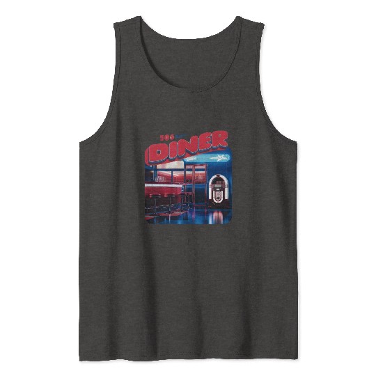 50s retro Diner good times Tank Tops
