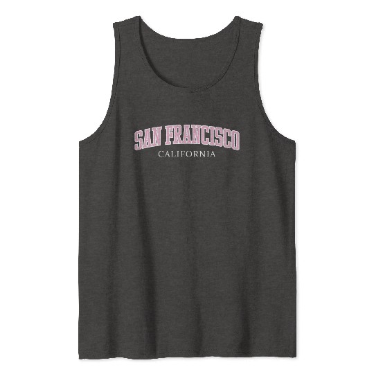 San Francisco California Tank Tops