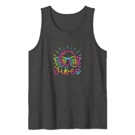 Field Day Vibes Teacher Kids Field Day 2024 Tank Tops