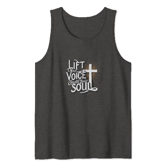 Prayer Songs Jesus Christ Religious Music Praise Tank Tops