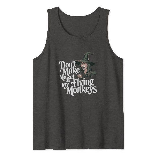 Wicked Witch Flying Monkeys Tank Tops