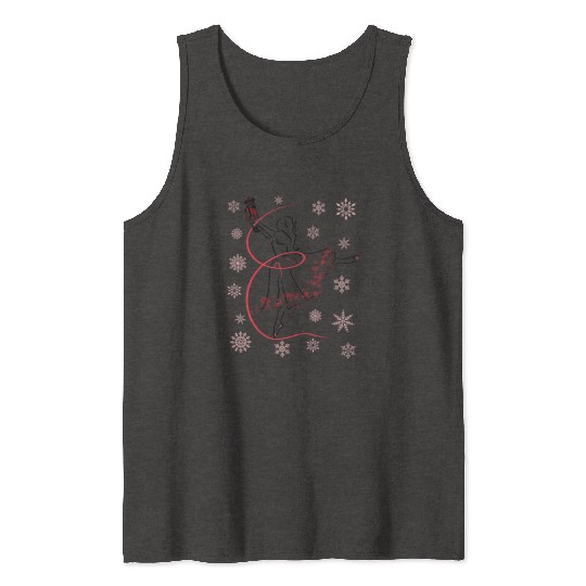 The Nutcracker Ballet and Clara Christmas Holiday Tank Tops