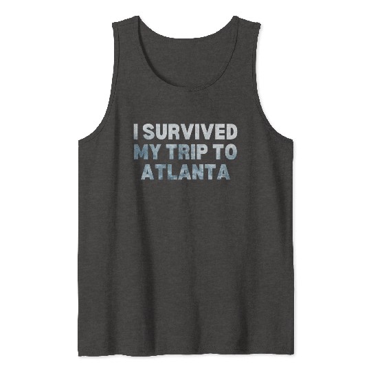 My Trip Traveler Vacation Atlanta Tank Tops