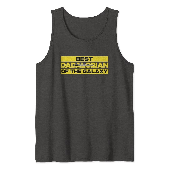 best dadalorian of the galaxy Tank Tops