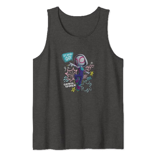 Marvel Spidey And His Amazing Friends Ghost Spider Tank Tops