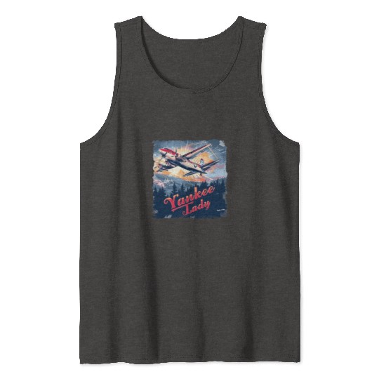 Yankee Lady B17 Tank Tops