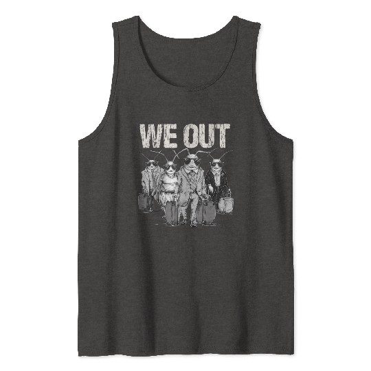Cicada We Out Brood Emergence Tank Tops