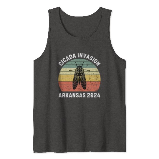 Cicadageddon Invasion Arkansas Tour Tank Tops