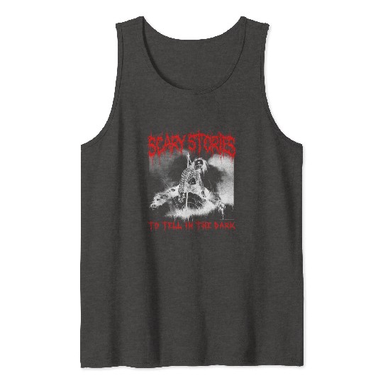 Scary Stories Tell Dark Tank Tops
