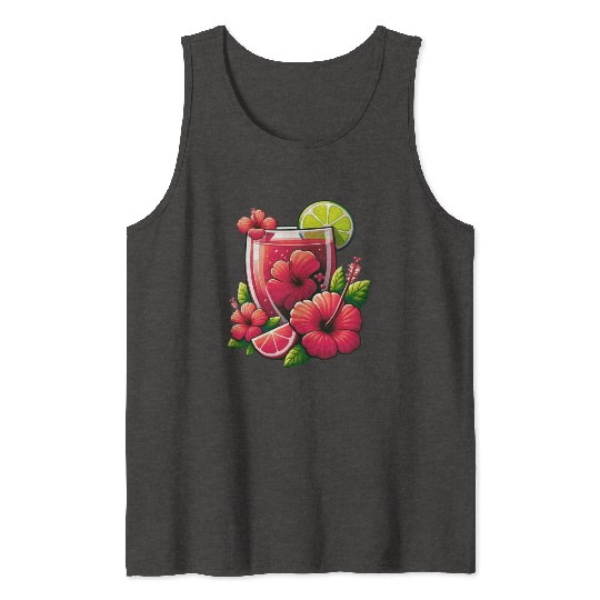 Red hibiscus tea Tank Tops