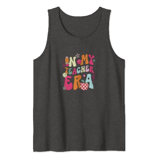 In My Teacher Era Teacher Tank Tops