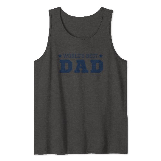 World's Best Dad Tank Tops