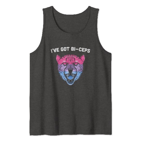 Ive Got Bi Ceps Bisexual LGBTQ Bi Pride LGBT Worko Tank Tops