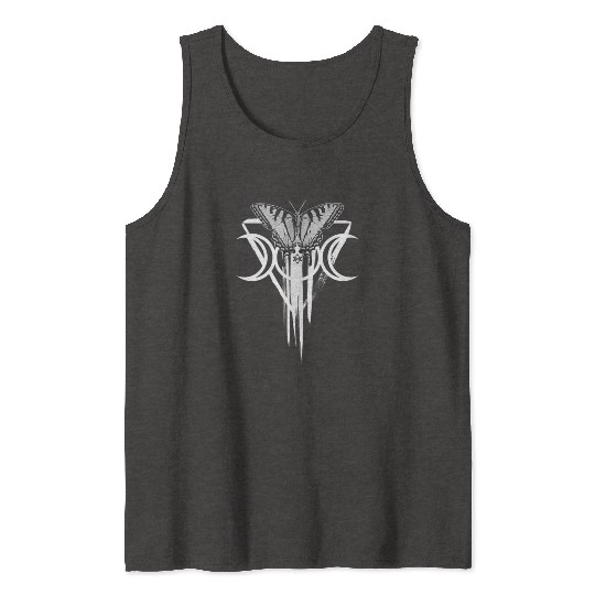 clothing aesthetics butterfly witchcraft Tank Tops