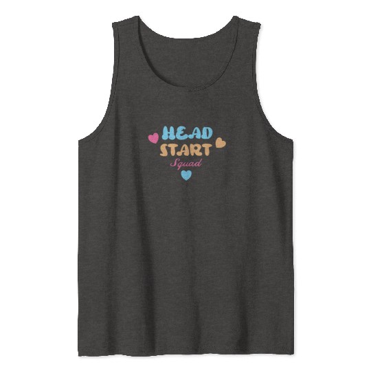 Head Start Squad Homeschool Back to School Tank Tops