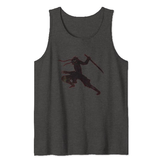 Samurai Shadow Tank Tops