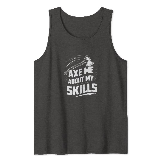 Axe Throwing Enthusiasts Championship Precision Tank Tops