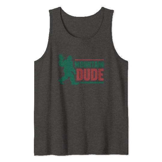 Mountain Dude Tank Tops