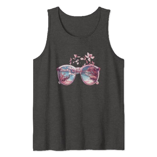 Blossom Reflection Tank Tops