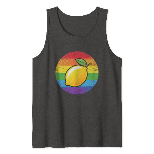 LGBTQ Lemon Tank Tops