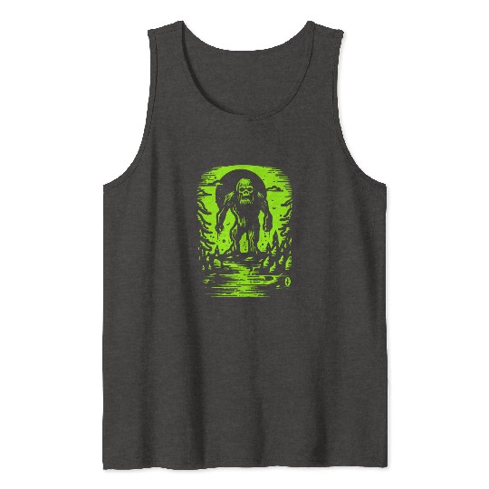 Bigfoot is Alive and Not Nice Tank Tops