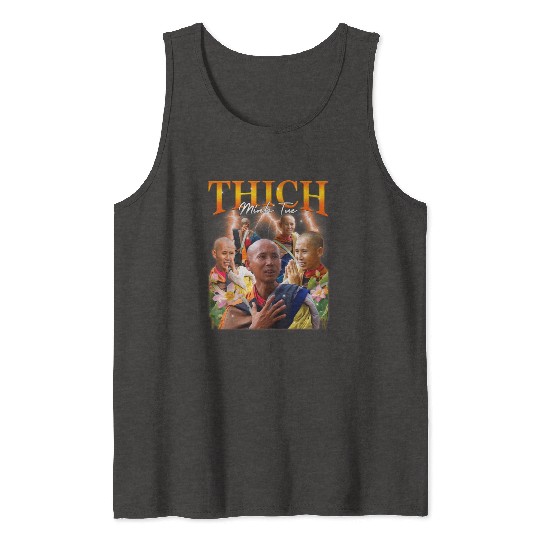 Monk Thich Minh Tue Bootleg Tank Tops