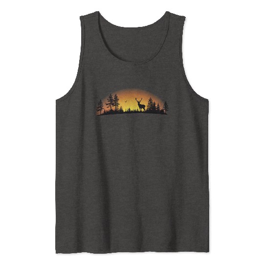 Sunset Wilderness Tank Tops