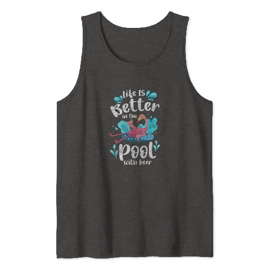 Swimming Pool Sun Swimming Trunks Tank Tops