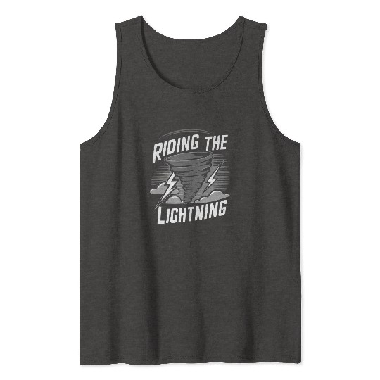 Tornado Chasing Adventures: Embrace Nature's Fury Tank Tops