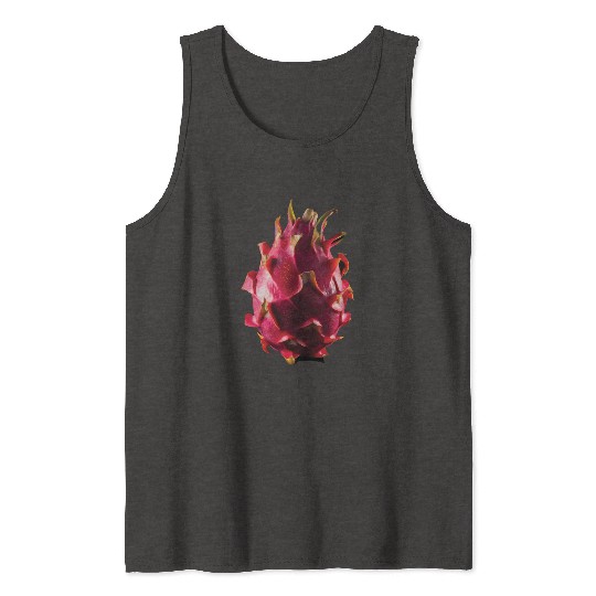 Dragon Fruit Realistic Tank Tops