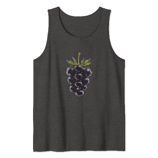 Blackberry Realistic Tank Tops