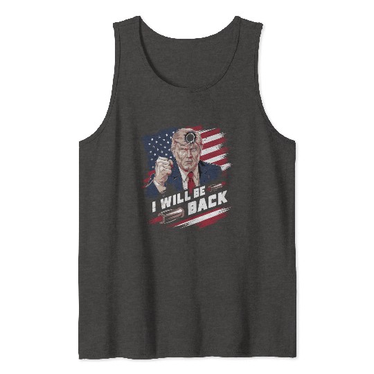 i will be back trump Tank Tops