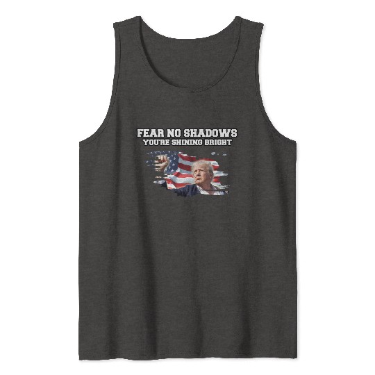 Trump Shining Bright Tank Tops