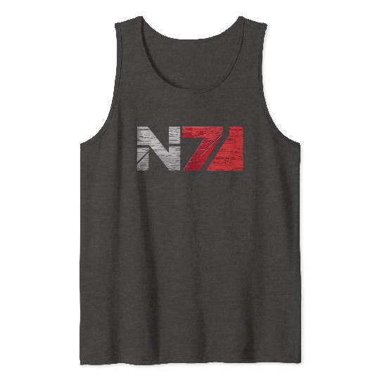 Mass Effect N7 Essential Tank Tops