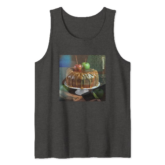 Decadent Caramel Apple Cake Tank Tops