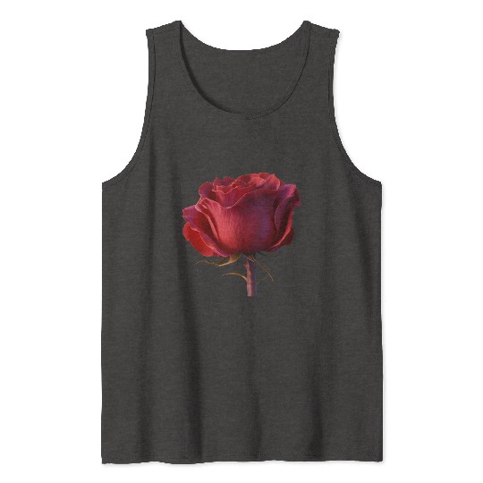 the rose nature design Tank Tops