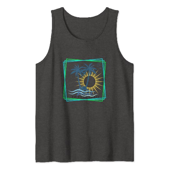 Beach Friends Party: Sun, Fun, and Good Times. Tank Tops
