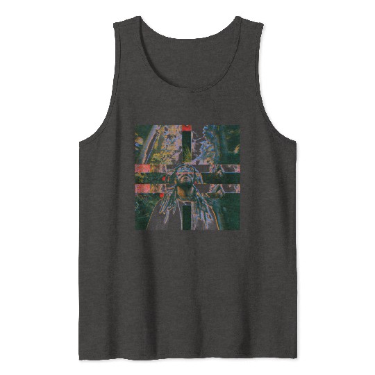 Abstract Visionary in Nature Tank Tops